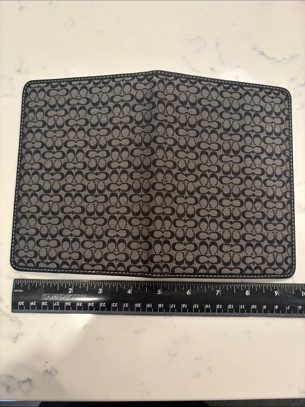 Coach signature jacquard